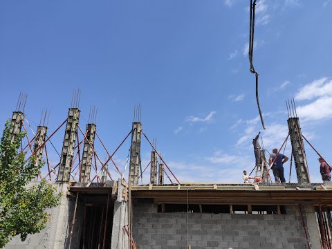 House building footage - Part 1 | სახლის მშენებლობის ფოტო კოლაჟი - ნაწილი 1