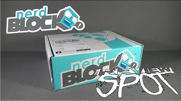 Subscription Spot - Nerd Block March 2016 Subscription Box OPENING!