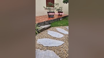 Đá bước dạo sân vườn| Đá lát sân vườn Hà Nội
