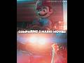 The Super Mario Bros Movie vs The Super Mario Galaxy movie | #mariomovie #vs #mariogalaxy #edit