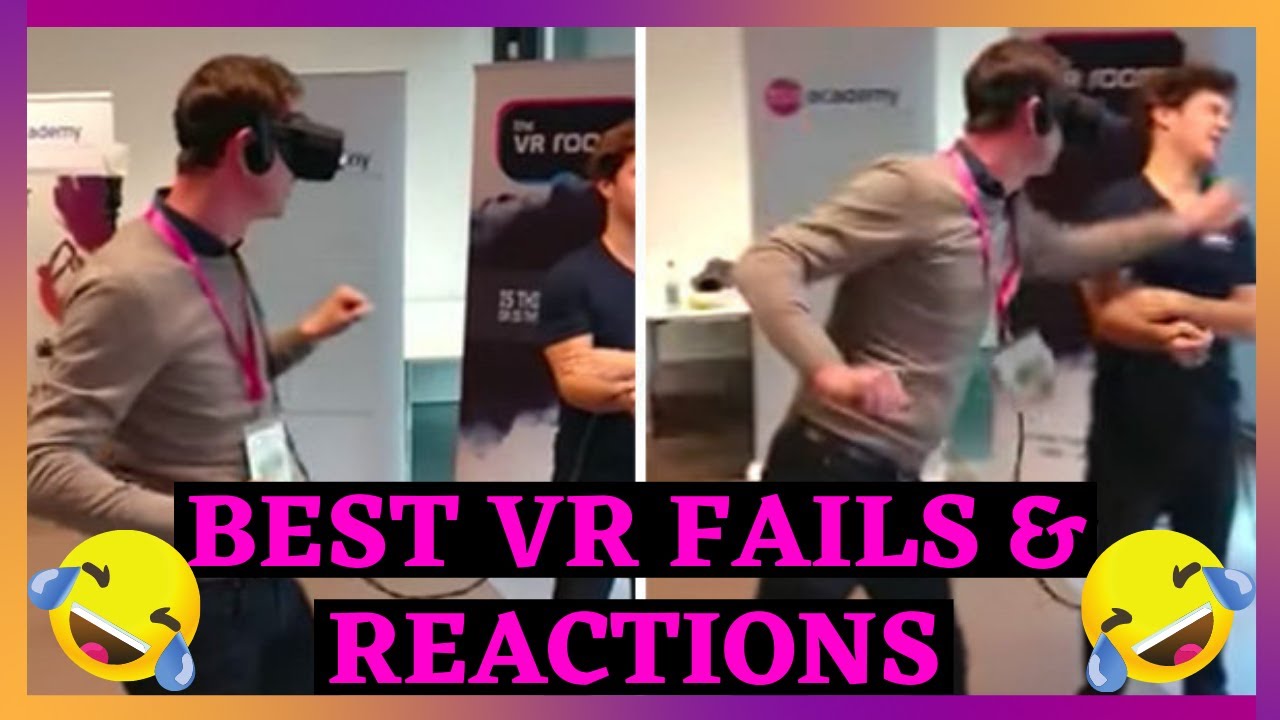 Top VR Fails & VR Compilation - YouTube