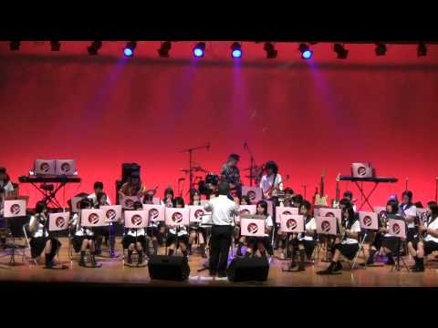 大瀧詠一音楽祭2010　M-10熱き心に　岩手県立岩谷堂高等学校吹奏楽部