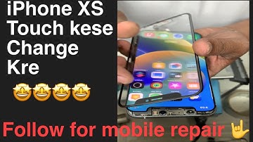 iPhone XS touch change