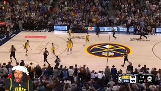 Lakers Fan LIVE Reaction To Jamal Murray GAME WINNER!. BIGGEST CRASHOUT EVER