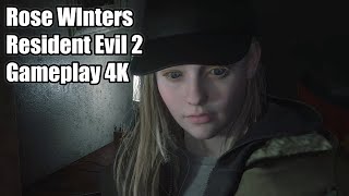 [4K] Rose Winters Resident Evil 2 Mod Gameplay