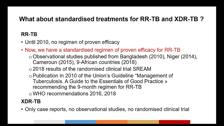 Debate on the future of treatment for drug resistant TB