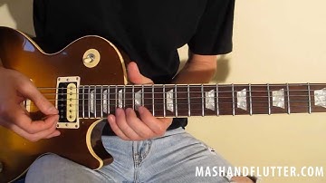 Mash and Flutter: Slash Solo Licks Lesson 9 w/ TAB