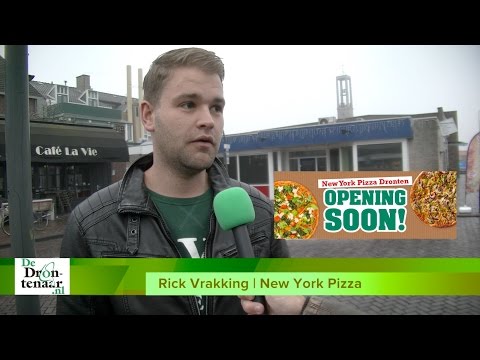 Rick Vrakking opent New York Pizza in Dronten