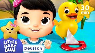 Ruder dein Boot | Kinderlieder und Cartoons | Little Baby Bum | Moonbug Kids Deutsch