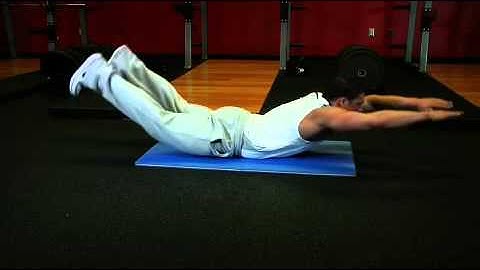 Superman Exercise Guide and Video