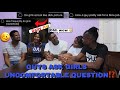 GUYS ASK GIRLS UNCOMFORTABLE QUESTIONS PT1 @Razablade Tv Vlogs @Iandra Babooram @Kim's Beauty