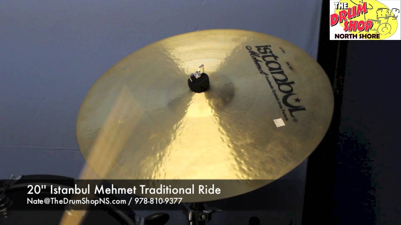 Istanbul Mehmet Jazz Ride 20'' The Drum Shop North Shore YouTube