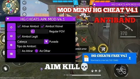 MOD MENU HG CHEATS GRATIS V4.1 🥶 ANTI BAN ANTI BLACKLIST 🤯 DIRECT LINK 🔗