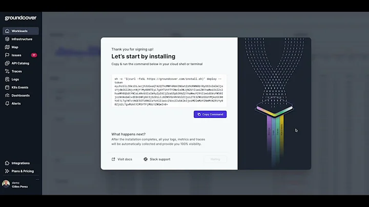 Quick demo of groundcover's observability platform