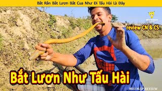 Người Dân Phát Hiện Rắn Hổ Mang Trôi Dưới Sông Mà Sao Lạ Lắm || Review Con Người Và Cuộc Sống