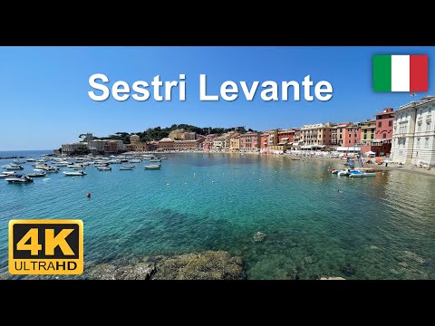 Sestri Levante - Liguria - Italy - walking tour - 4K #Italy #Liguria#cinqueterre #portofino