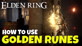 Elden Ring How to Use Golden Runes