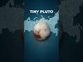 The REAL Truth Behind Pluto 🌑! #Shorts #Facts #DidYouKnow #PlutoSize #SpaceVsEarth #AstronomyFacts