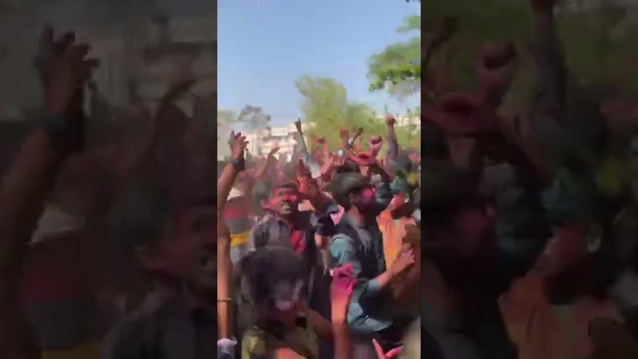 science college bilaspur holi /2022 