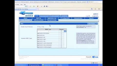 Demo Barracuda Web Filter, how to block URL