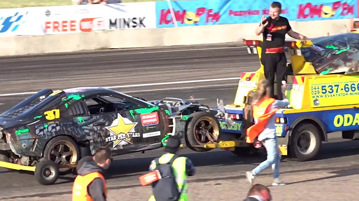 Летающий капот - Сухарь Кабаргина красиво уехал в техпарк |  Авария на DRIFT G-DRIVE 2018