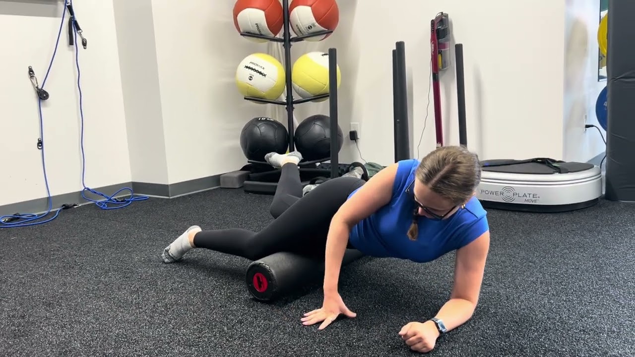 Foam Rolling TFL/VL with Pin and Stretch
