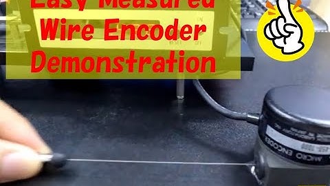 Small Wire Encoder and Long measurement (4,000mm) Wire Encoder is here !!!
