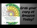 Mantra Mandalas Coloring Pages Circle of Success Trailer