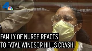 Family Reacts to Windsor Hills Crash | NBCLA