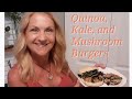 Quinoa and Kale Burgers with Mushrooms