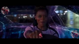 BLACK PANTHER Movie Clip Scene Hyperloop Fight Superhero Movie HD