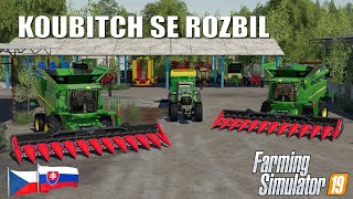 Farming Simulator 19 - Příběh o tom jak se THEKOUBITCH rozbil jako Forterra 🤣 | 15+