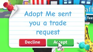 LEAVE If You Get This TRADE in Adopt Me…