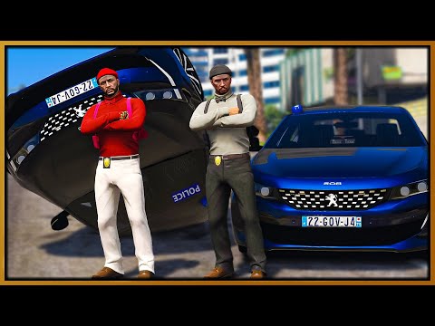 GTA 5 Roleplay - I JOIN FRENCH POLICE OFFICER | RedlineRP