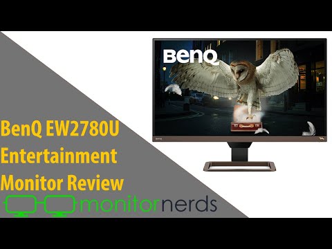 BenQ EW2780U Review - Has this monitor hit the sweet spot for color editing and gaming?