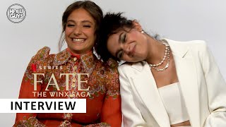 Fate: The Winx Saga Season 2 - Elisha Applebaum & Paulina Chávez on cast bonding & on set fun