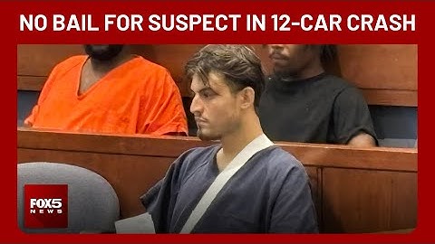 Teen driver accused in deadly 12-car crash remains held without bail