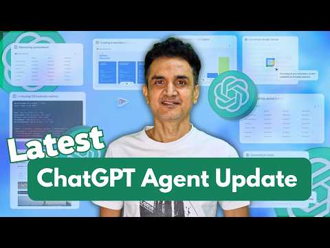 Chatgpt Agent Is Finally Here! Full Breakdown + How You Can Use It Today