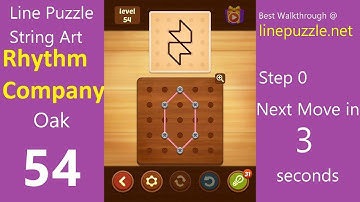 Line Puzzle String Art Walkthrough Solution Oak 54