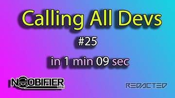 Calling All Devs - #25 - in 1 min 09 Sec - Star Citizen