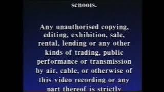 CIC Video Warning Screen (1991-1994 UK) (Closing Variant)