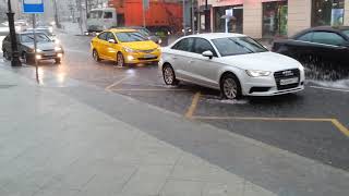 Heavy Rain in Moscow