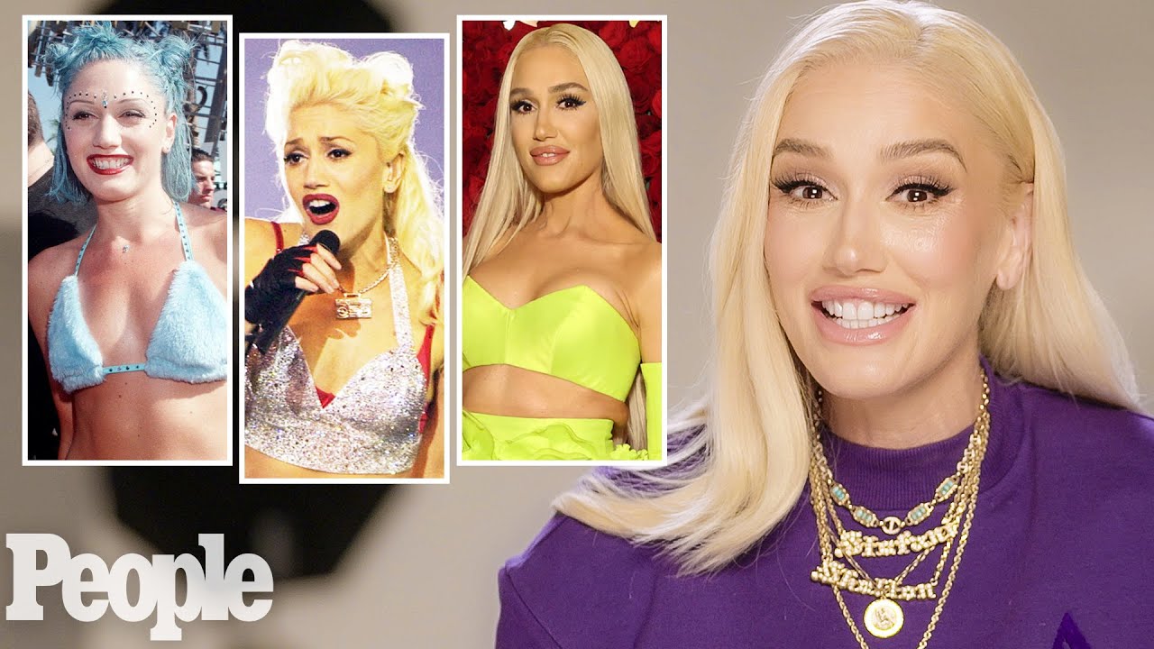 Gwen Stefani Reacts at Her Most Iconic Looks Since 1989 | PEOPLE