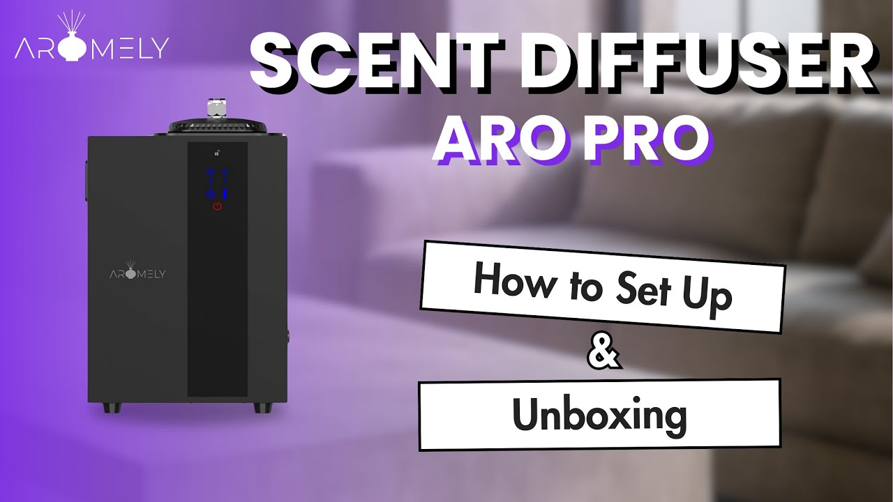 SET UP Your Aromely Aro Pro HVAC Scent Diffuser IN MINUTES! - YouTube