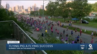 Almost 5,000 runners take part in the 2024 Flying Pig Marathon