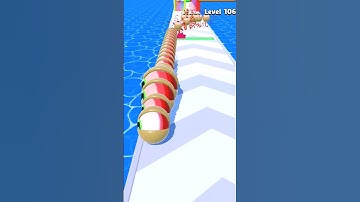 Eyeball Stack Run Level 106#stackball #iosonandroid #ashortaday