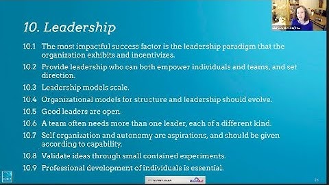 Leadership (part 1)- from Agile 2: The Next Iteration of Agile
