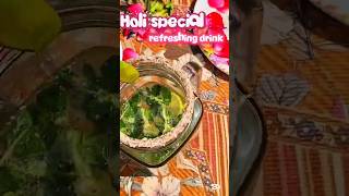 Holi ka Chatpata Sprite Bomb! 💣🍹 #Holi #shorts #minivlog #recipe #drink