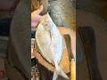 Big Black Pomfret Fish Cutting Skills In Fish Market | Fish Cutting Skills