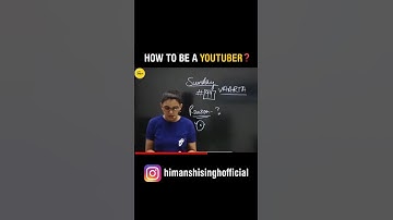 How To Be A Youtuber | Himanshi Singh Ma